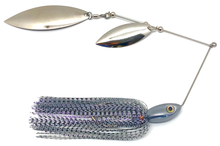 Load image into Gallery viewer, Ledge Hog Classic Head Double Willow Spinner Bait