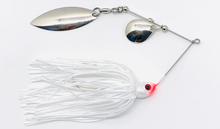 Load image into Gallery viewer, Ledge Hog Shad Head Colorado/Willow Spinner Bait