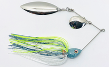 Load image into Gallery viewer, Ledge Hog Shad Head Colorado/Willow Spinner Bait