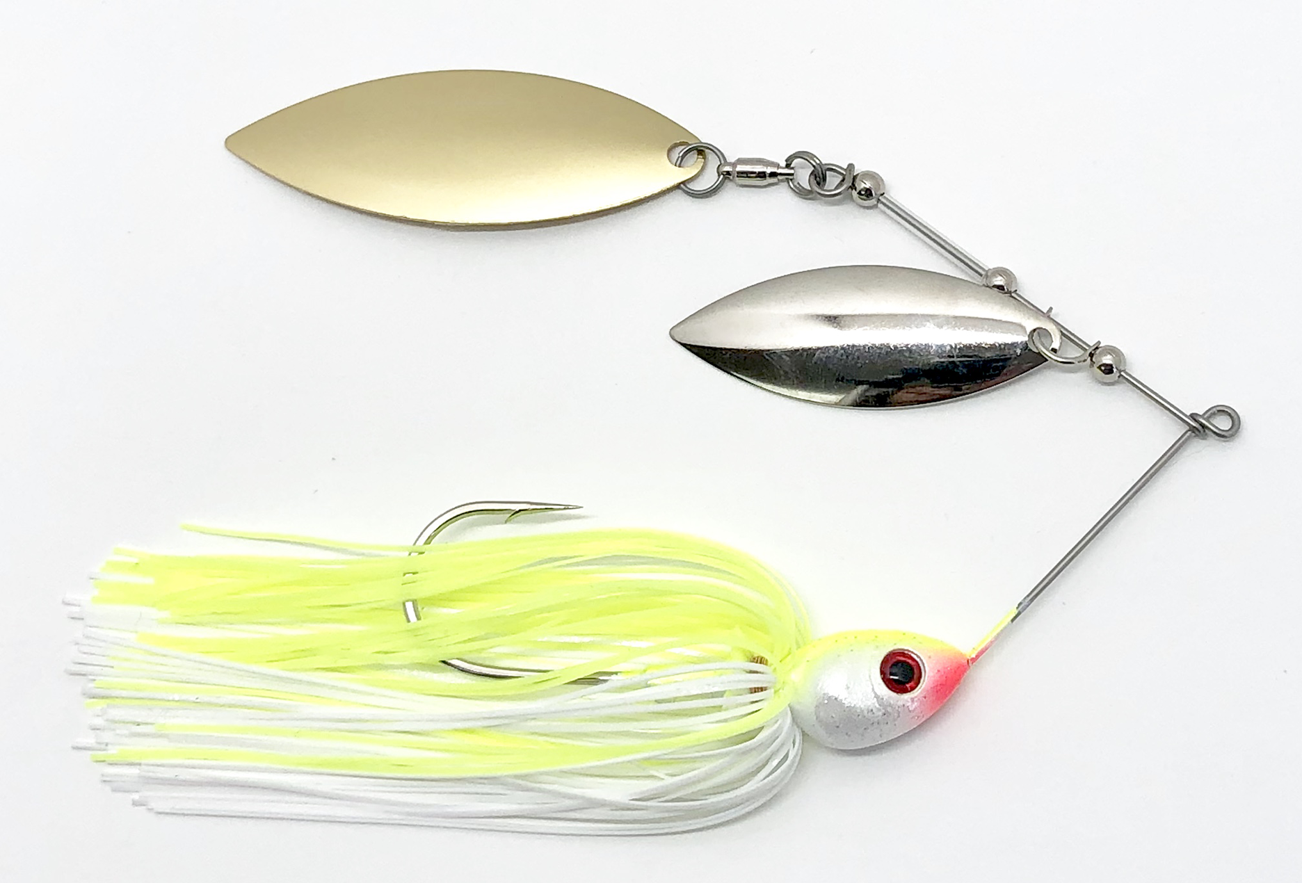 bass fishing spinnerbaits hogg lures Ledge Hog Shad Head Double Willow Spinner Bait – Ledge Hog Fishing Supply