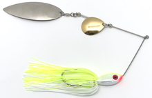 Load image into Gallery viewer, Ledge Hog Classic Head Colorado/Willow Spinner Bait